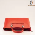 Damentasche – schwarz, hellbraun oder rot, mit schönem Design 3012.