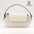 Ladies bag – white or black, with beautiful design 3016.