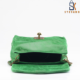 Damentasche – grün oder rot, mit schönem Design, Umhängetasche 3006.