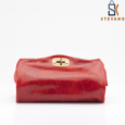 Damentasche – grün oder rot, mit schönem Design, Umhängetasche 3006.